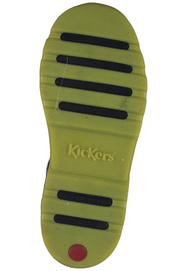 Stiefeletten Kickers Stiefelette Leder Schwarz