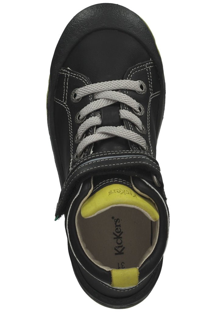 Stiefeletten Kickers Stiefelette Leder Schwarz