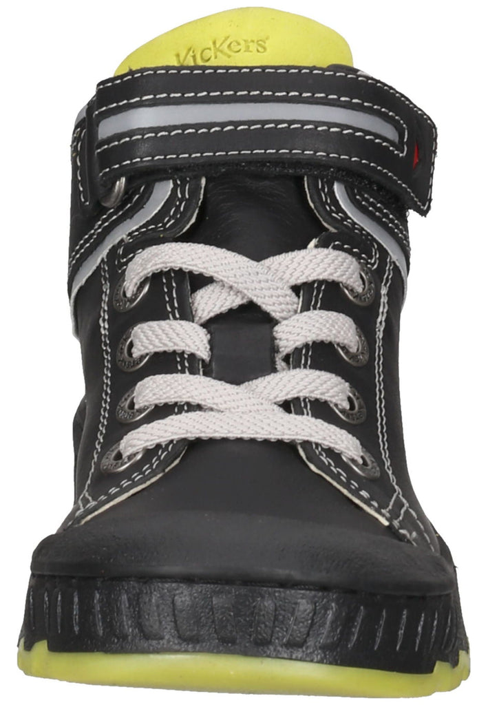 Stiefeletten Kickers Stiefelette Leder Schwarz