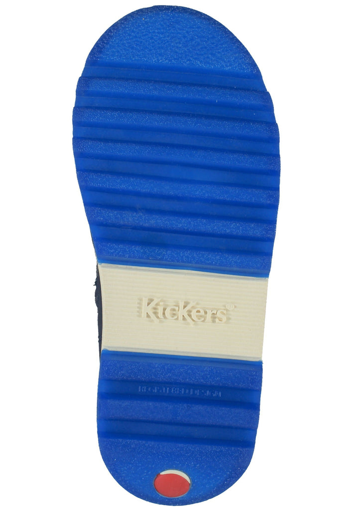 Stiefeletten Kickers Stiefelette Lederimitat Marine