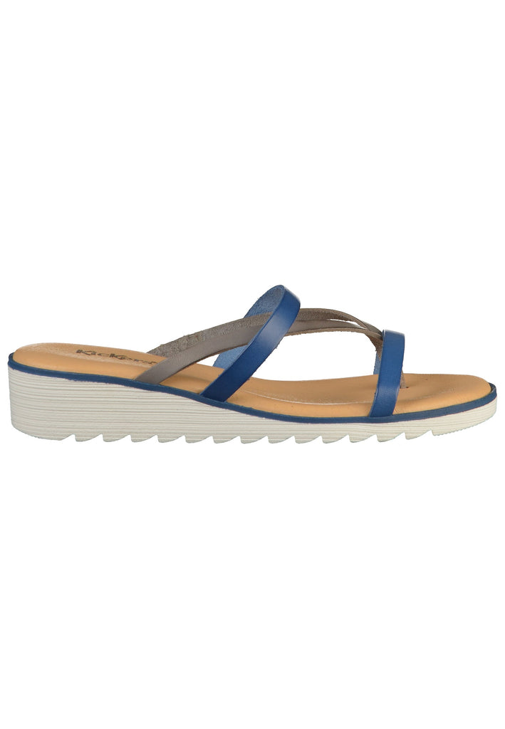 Kickers Zehensteg Leder Blau