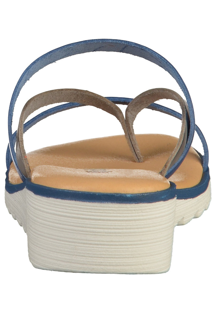 Kickers Zehensteg Leder Blau