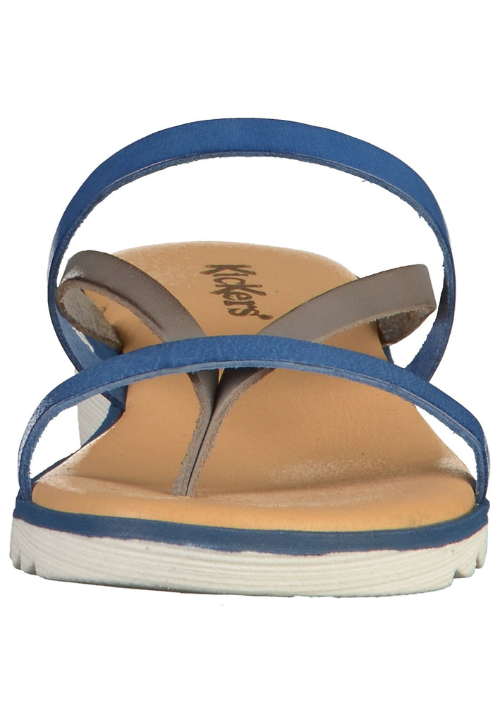Kickers Zehensteg Leder Blau
