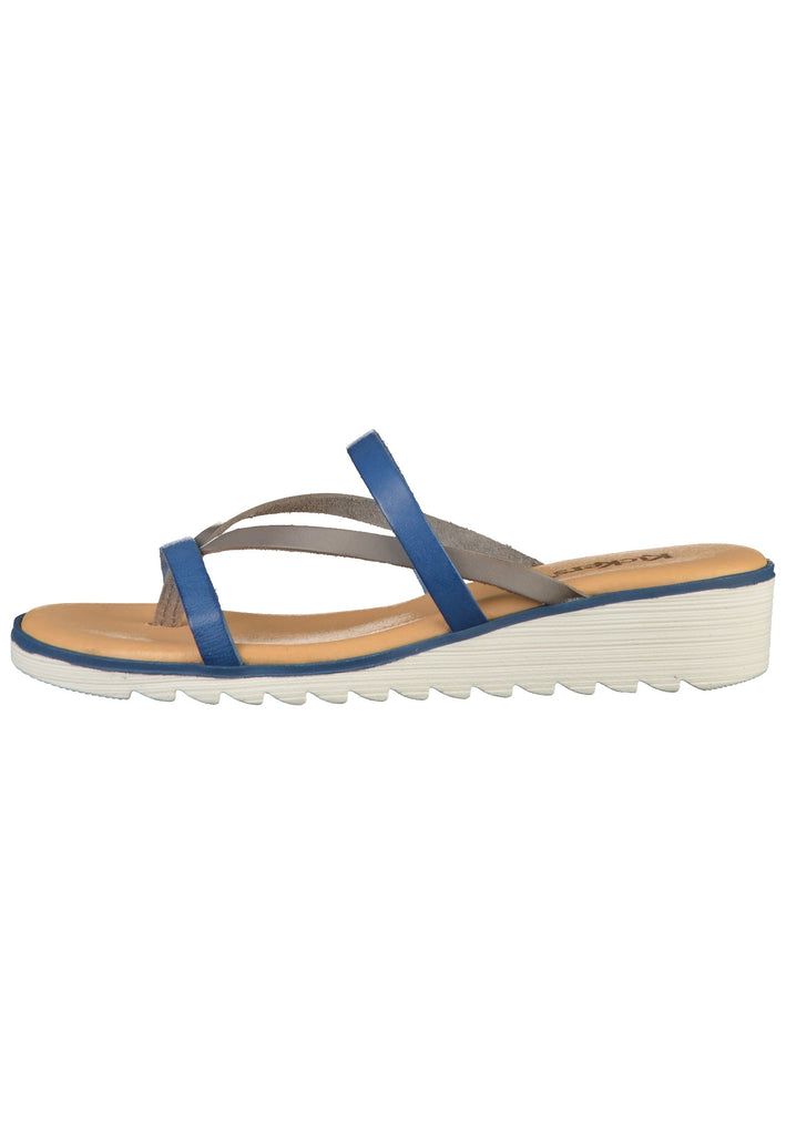 Kickers Zehensteg Leder Blau