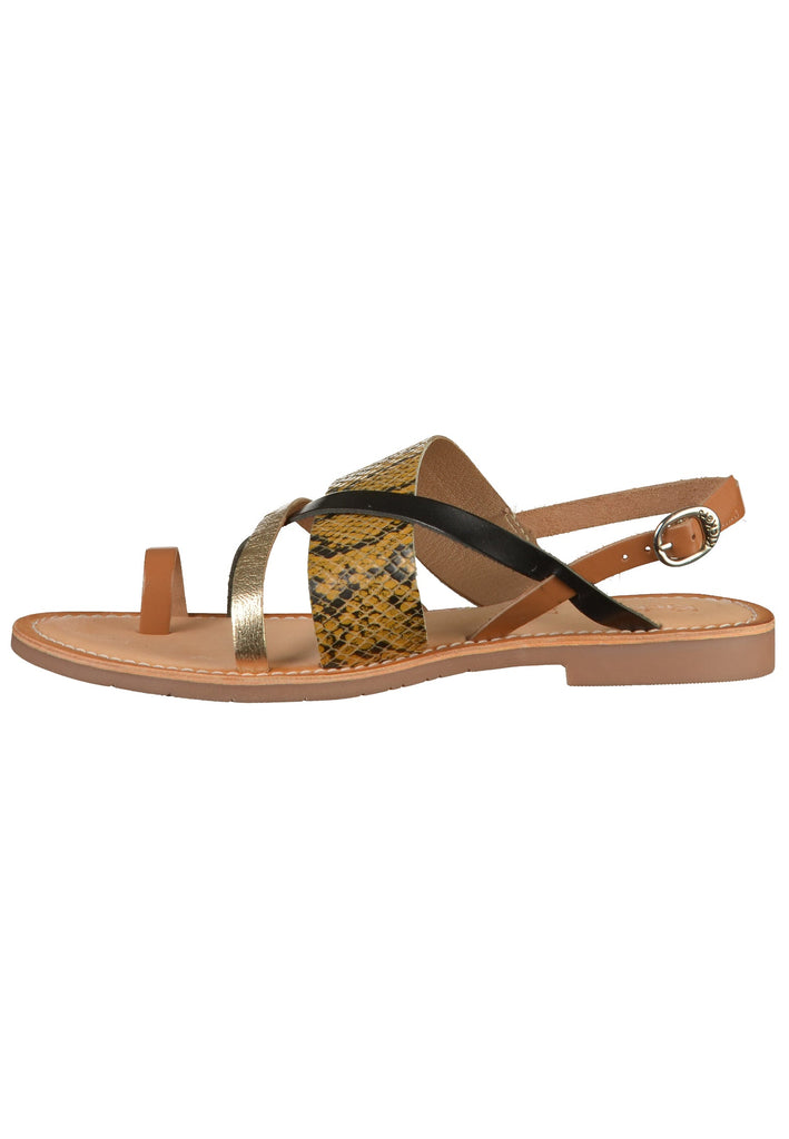 Kickers Zehensteg Leder Camel