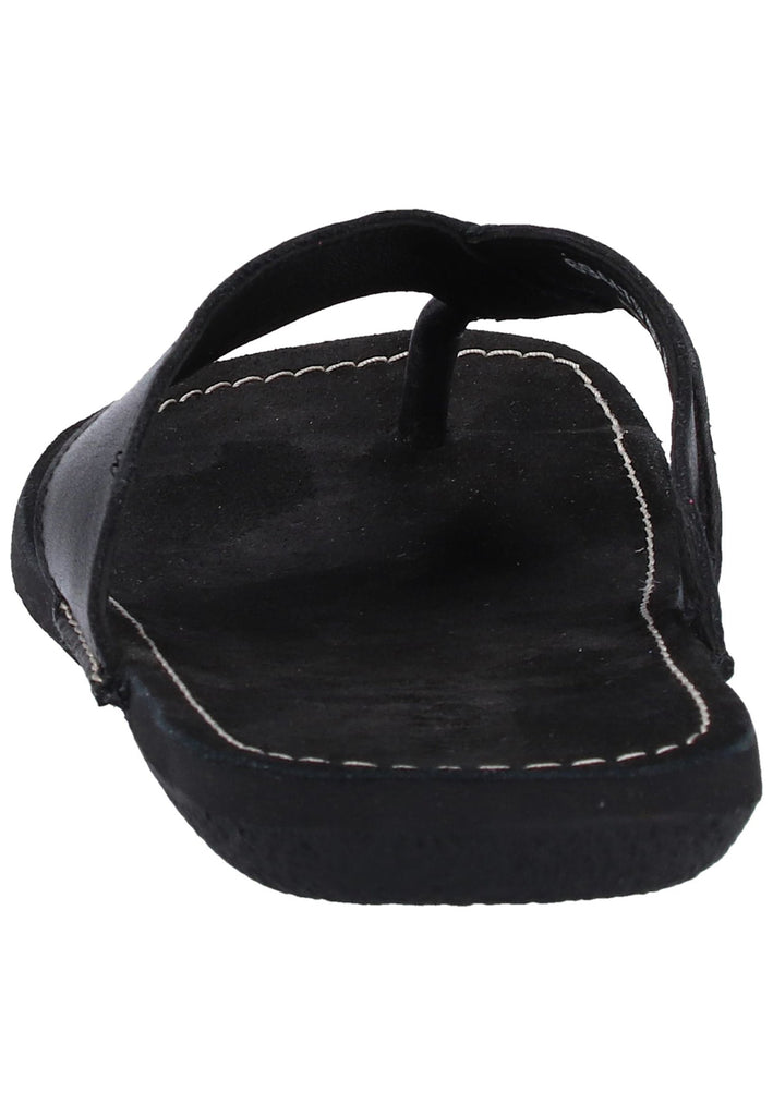 Kickers Zehensteg Leder Schwarz