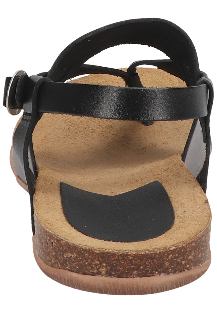 Kickers Zehensteg Leder Schwarz