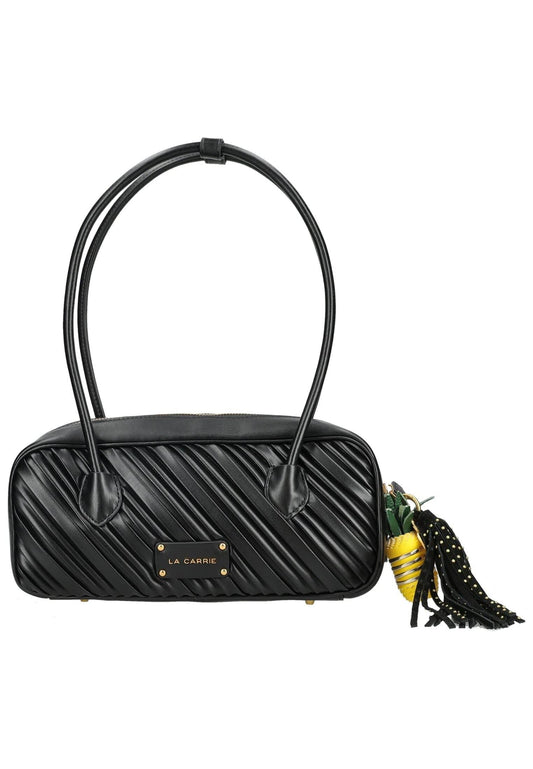 LA CARRIE Taschen Leder Schwarz
