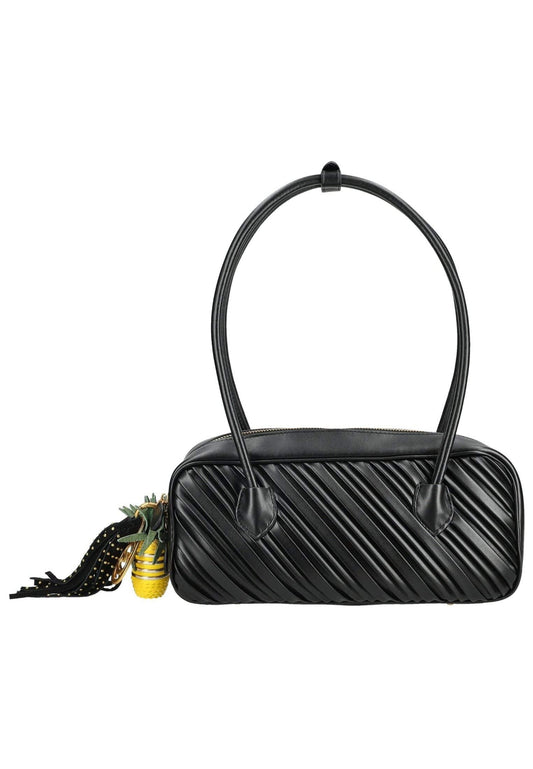 LA CARRIE Taschen Leder Schwarz