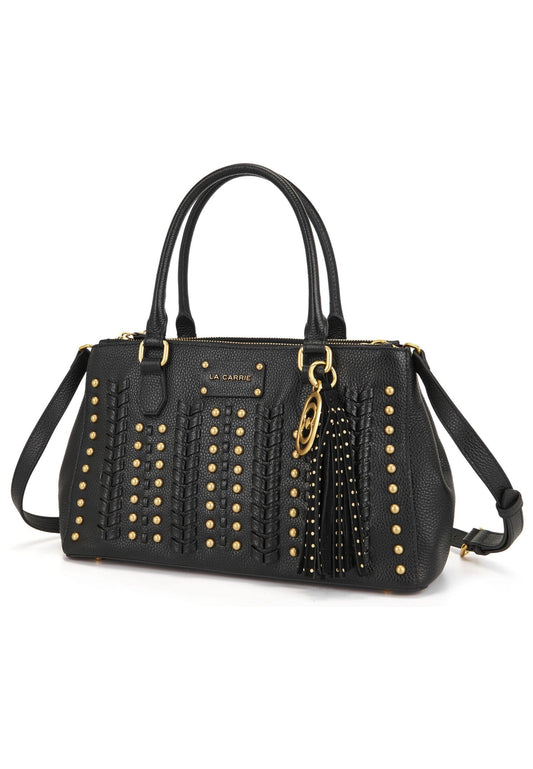 LA CARRIE Taschen Leder Schwarz