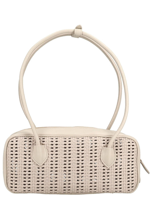 LA CARRIE Taschen Leder/Textil Ivory