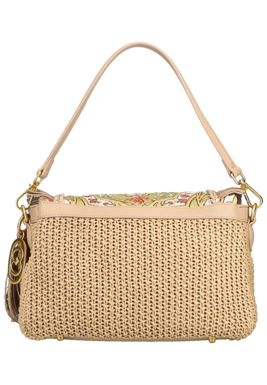 LA CARRIE Taschen Textil Grün/Braun