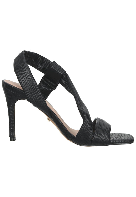 La Strada Pumps Lederimitat Schwarz