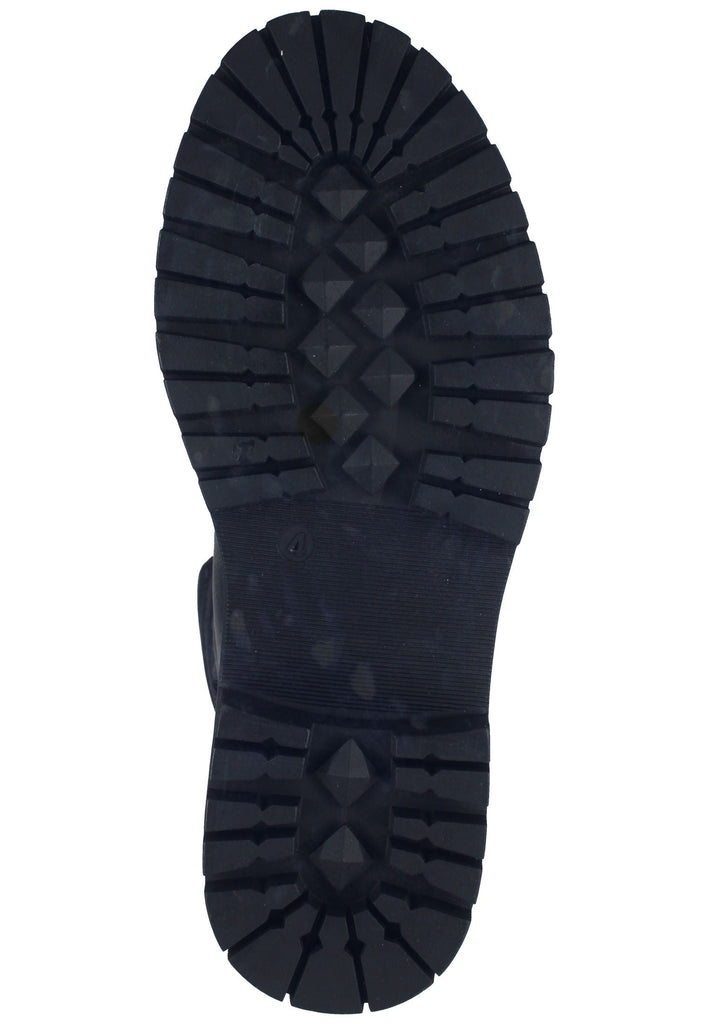 La Strada Stiefelette Lederimitat Schwarz