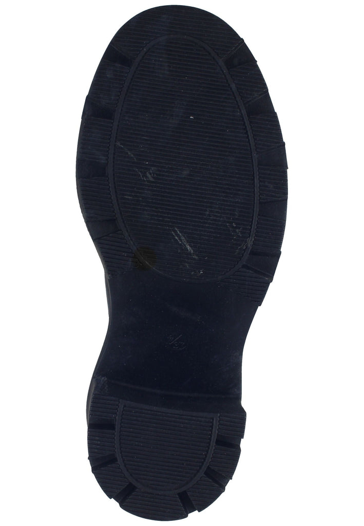 La Strada Stiefelette Lederimitat Schwarz