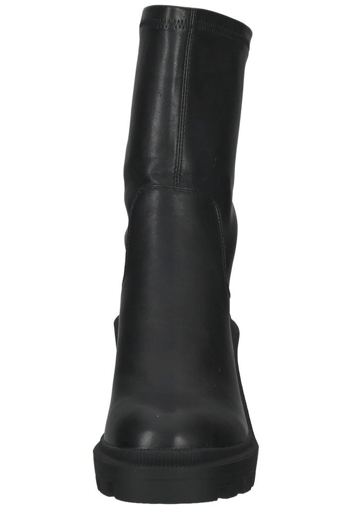 La Strada Stiefelette Lederimitat Schwarz