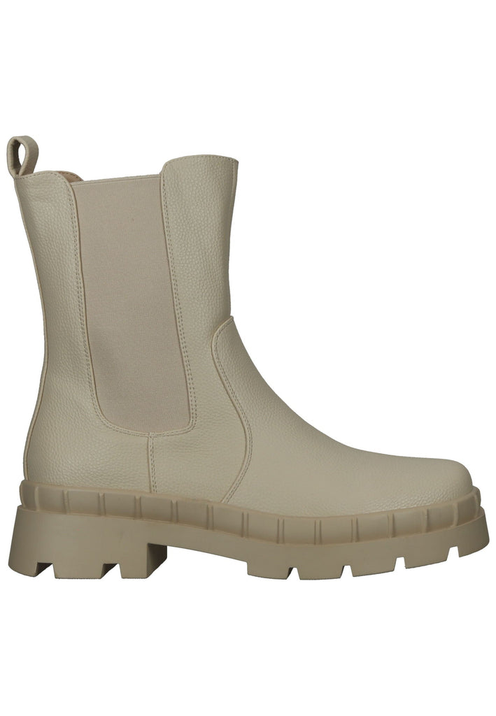 La Strada Stiefelette Lederimitat/Textil Beige Warmfutter