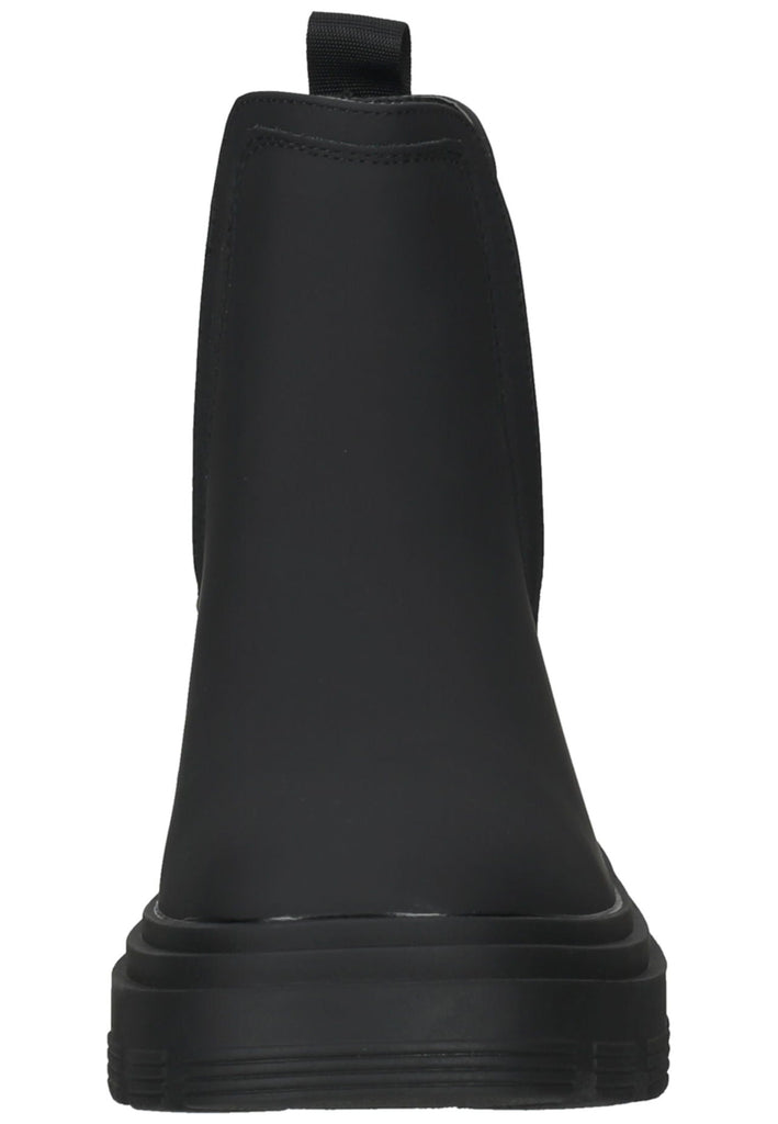 La Strada Stiefelette Lederimitat/Textil Schwarz Warmfutter