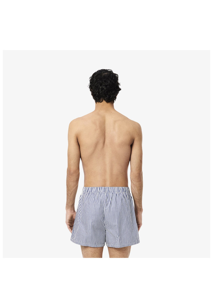 Bekleidung Lacoste Wäsche 100% Baumwolle Blau/Weiß