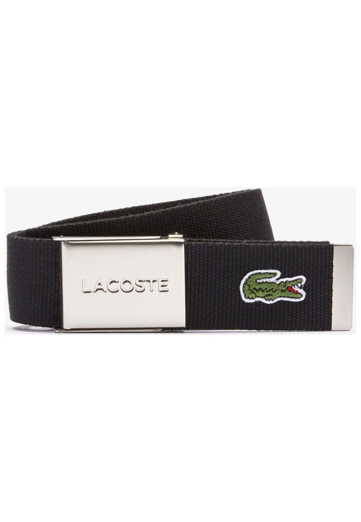 Gürtel Lacoste Gürtel Textil Schwarz