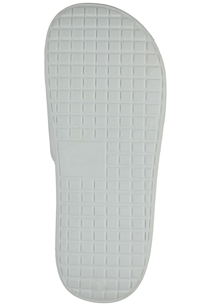 Lacoste Pantoletten Gummi Weiß/Grün