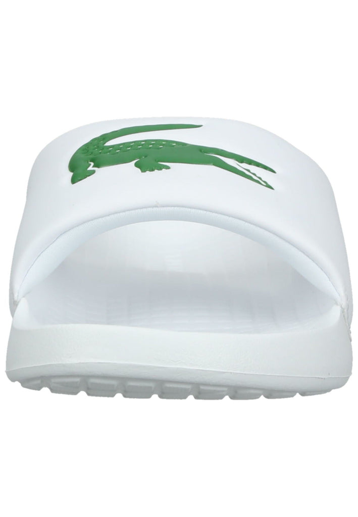 Lacoste Pantoletten Gummi Weiß/Grün