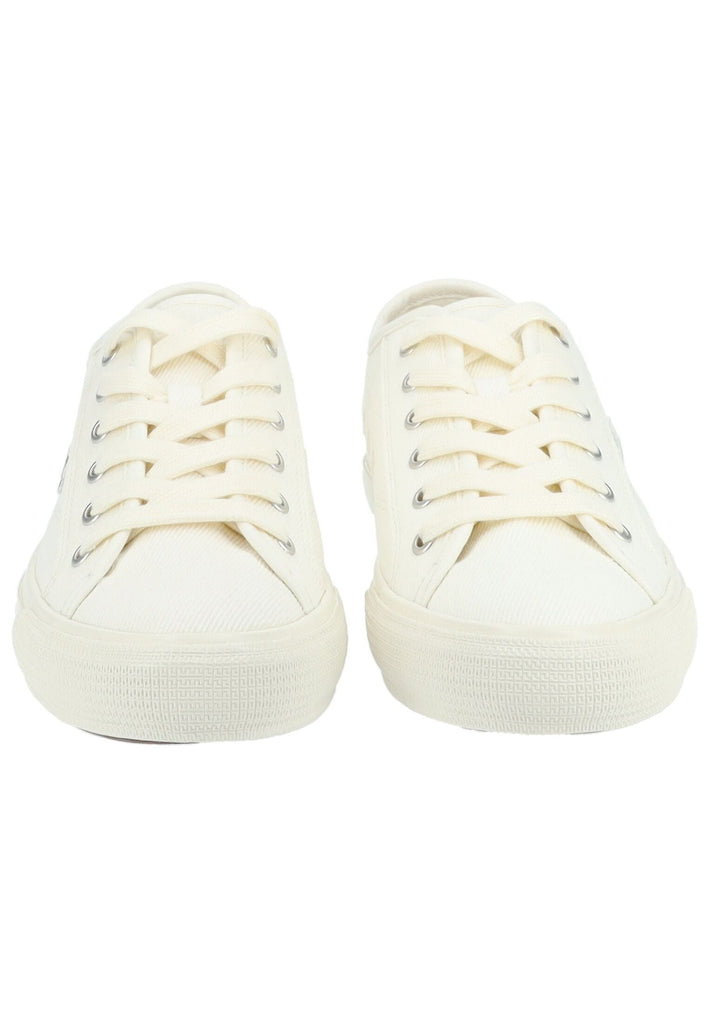 Lacoste Sneaker Baumwolle Creme
