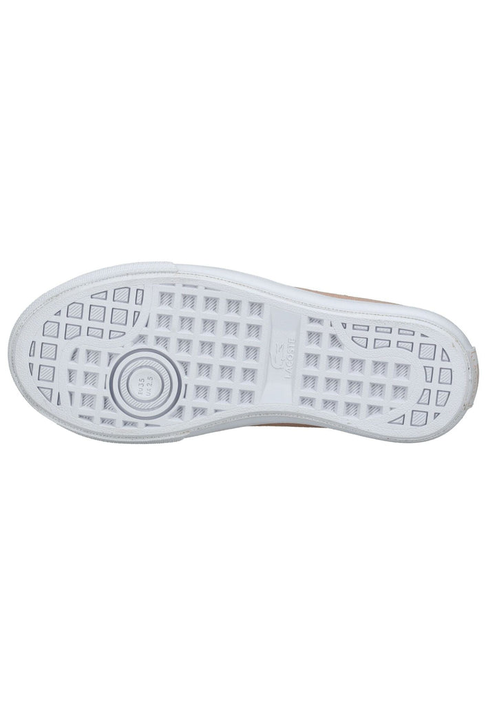 Lacoste Sneaker Baumwolle Pink/Weiß