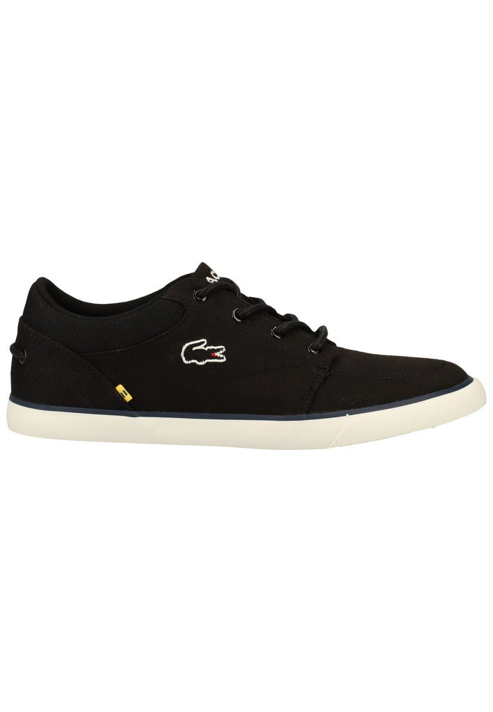 Lacoste Sneaker Canvas Schwarz/Gelb