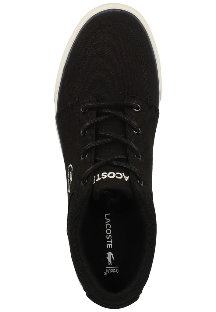 Lacoste Sneaker Canvas Schwarz/Gelb