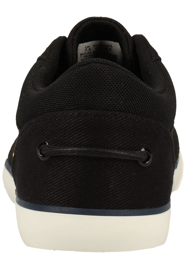 Lacoste Sneaker Canvas Schwarz/Gelb