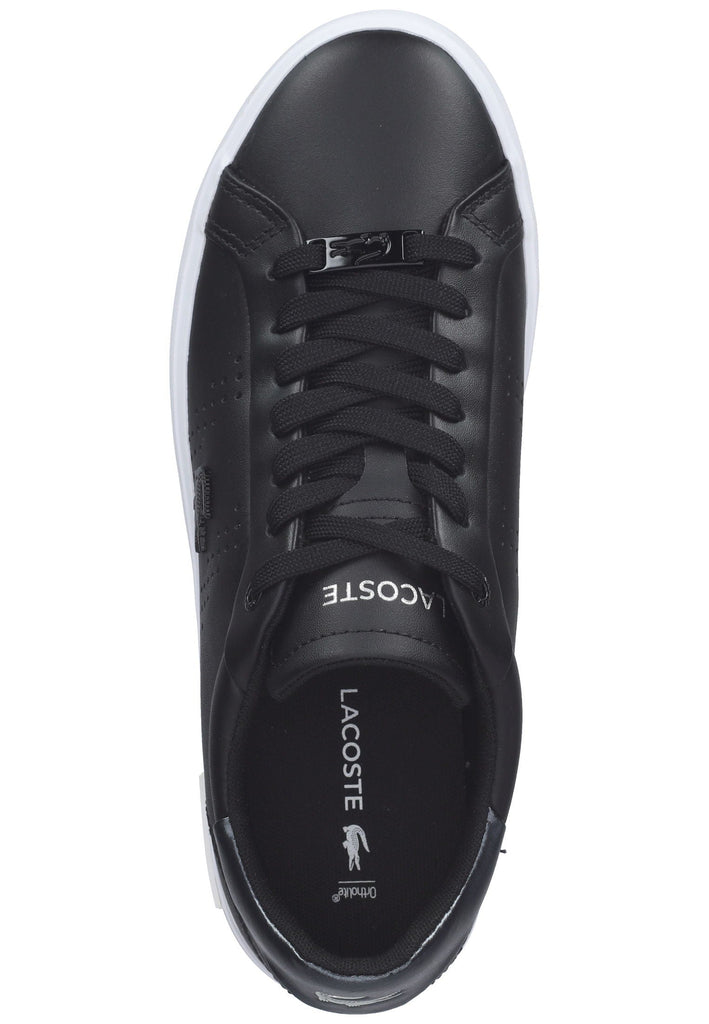 Sneaker Lacoste Sneaker Leder Schwarz/Weiß