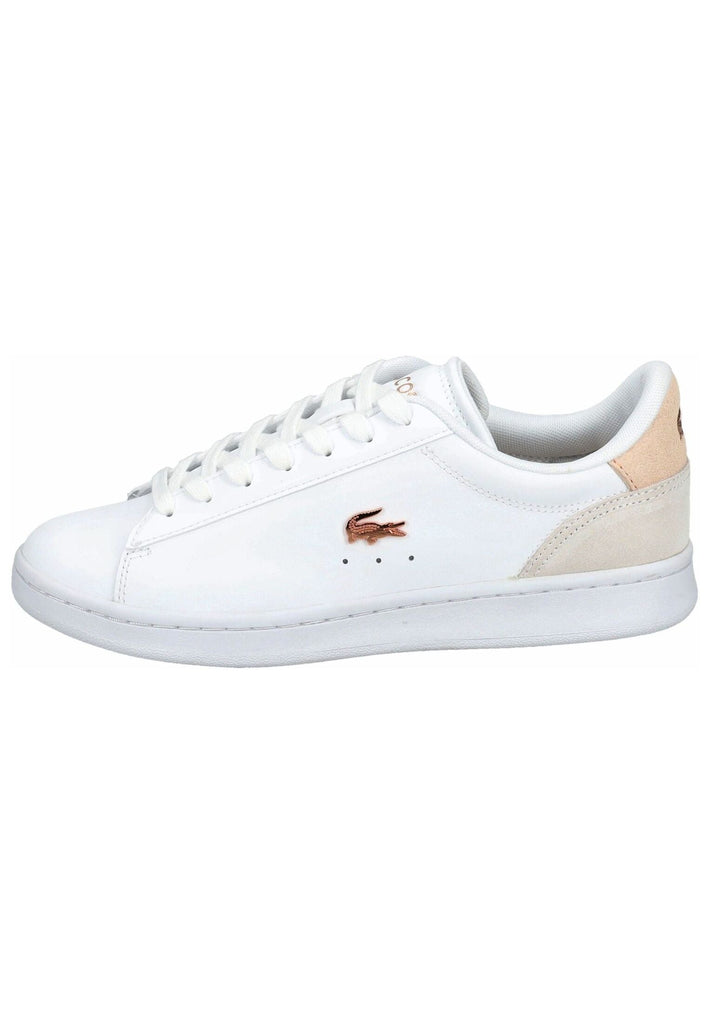 Sneaker Lacoste Sneaker Leder/Synthetik Weiß/Pink