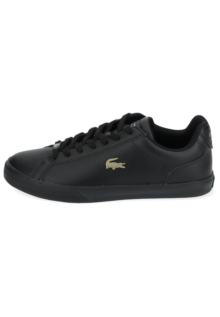 Sneaker Lacoste Sneaker Leder/Textil Schwarz/Schwarz