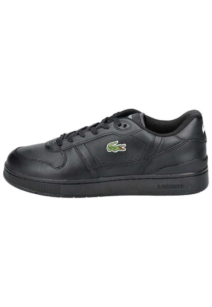 Sneaker Lacoste Sneaker Leder/Textil Schwarz/Schwarz