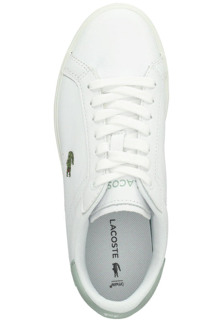 Sneaker Lacoste Sneaker Leder Weiß/Grün