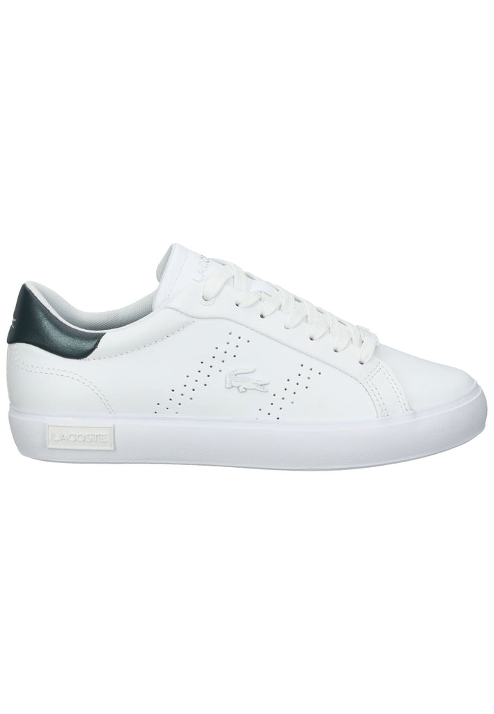 Sneaker Lacoste Sneaker Leder Weiß/Grün