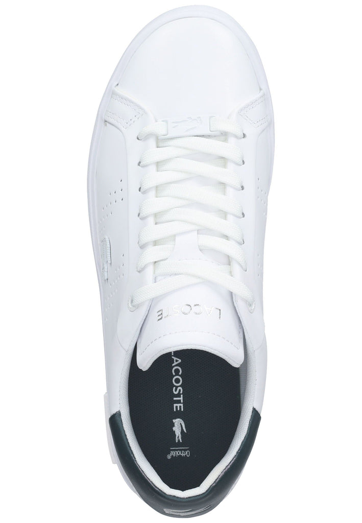 Sneaker Lacoste Sneaker Leder Weiß/Grün