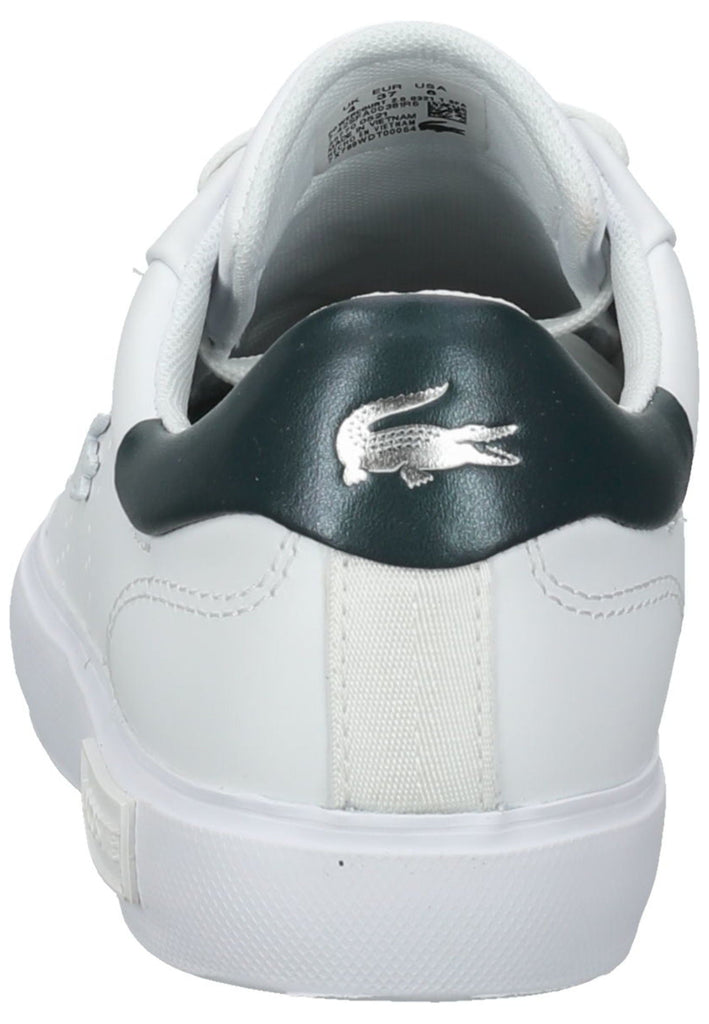 Sneaker Lacoste Sneaker Leder Weiß/Grün