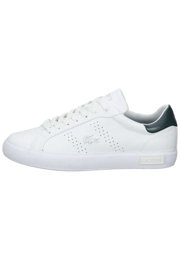 Sneaker Lacoste Sneaker Leder Weiß/Grün