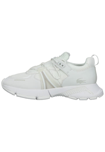 Sneaker Lacoste Sneaker Lederimitat/Textil Weiß Kombi