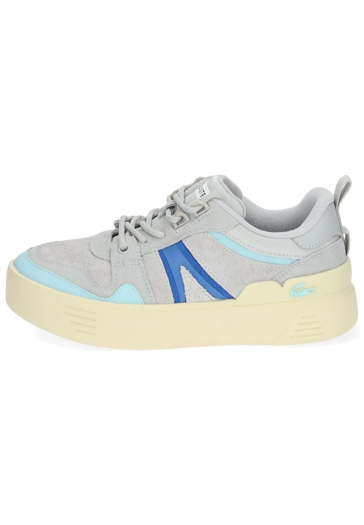 Sneaker Lacoste Sneaker Veloursleder Grau/Blau