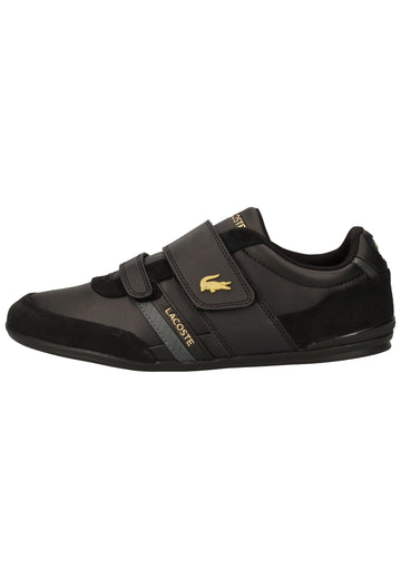 Sneaker Lacoste Sneaker Veloursleder/Synthetik Schwarz/Grau