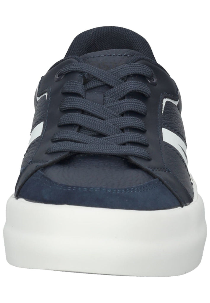 Lacoste Sneaker Leder Blau/Weiß