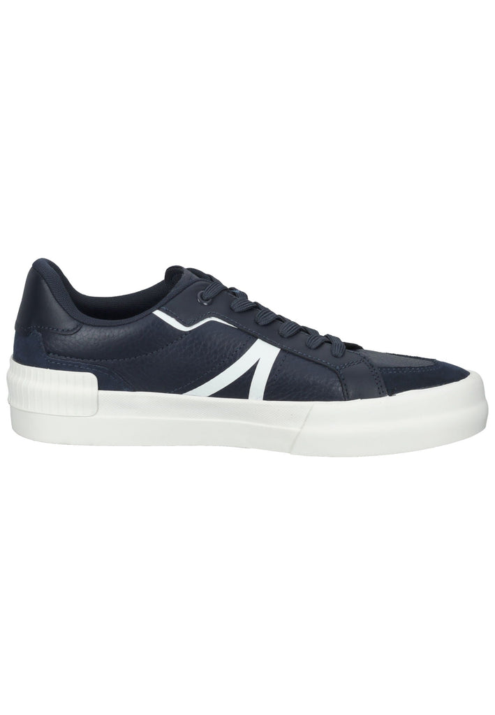 Lacoste Sneaker Leder Blau/Weiß