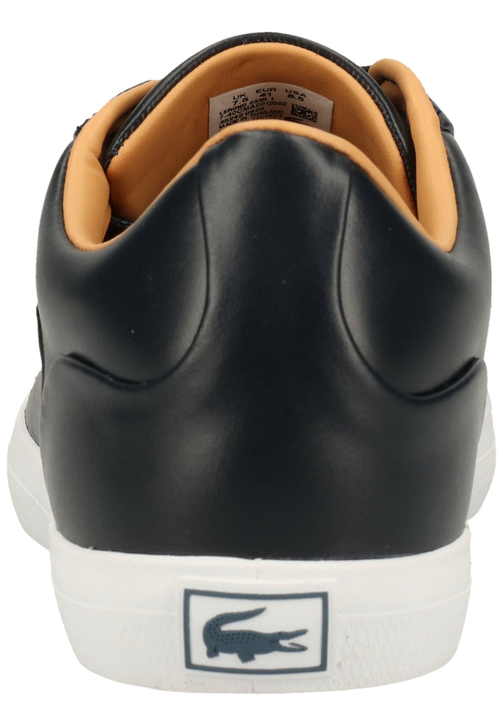 Lacoste Sneaker Leder Blau/Weiß