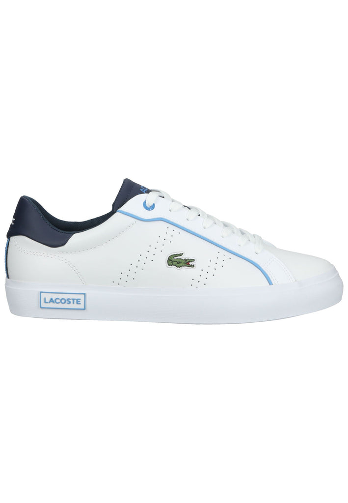 Lacoste Sneaker Leder Navy/Weiß