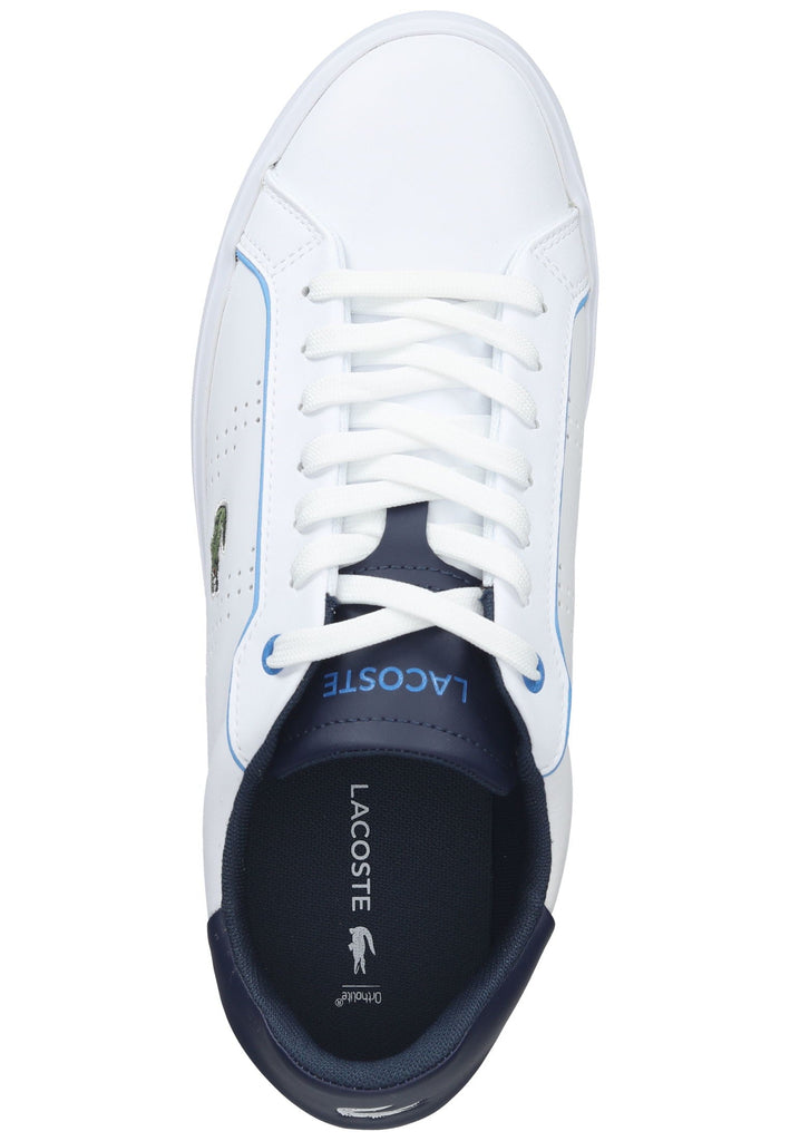 Lacoste Sneaker Leder Navy/Weiß