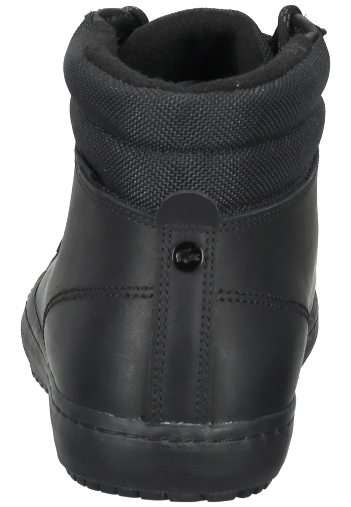 Lacoste Sneaker Leder Schwarz