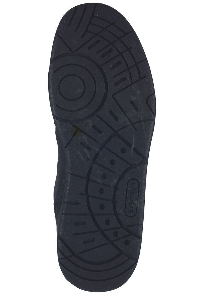 Lacoste Sneaker Leder Schwarz